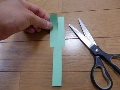 紙コプターの作り方1
