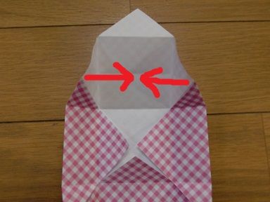 折り紙の箱の作り方8