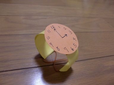 おもちゃの腕時計の作り方6